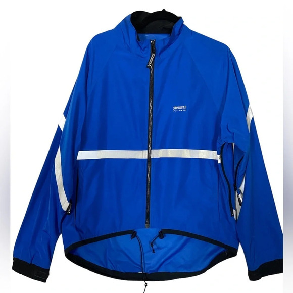 RUNNING ROOM Fit-Wear Unisex Reflective Running jacket/windbreaker Sz M - Picture 2 of 10